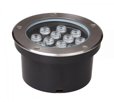 Ґрунтова підсвітка Jazzway LED PGR R180 4000 K 12 Вт хром