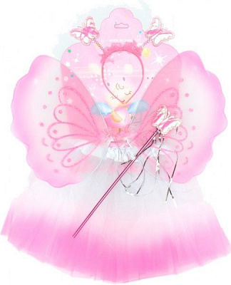 Костюм дитячий карнавальний рожевий 513566