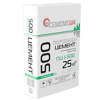 Цемент CEMENT UA ПЦ I-500 25кг, CEM І 52,5 N
