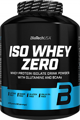 Протеин BioTech IsoWhey Zero Lactose Free фундук 2,27 кг 