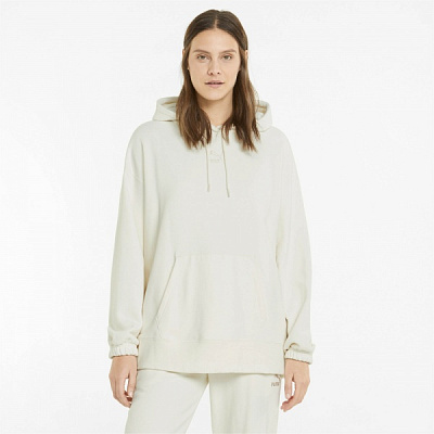 Джемпер Puma Classics Oversized Hoodie TR 53506099 р. XS бежевый