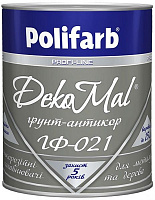 Эмаль Polifarb DekoMal ГФ-021 серый глянец 0,9кг