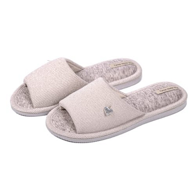 Тапки домашние Twins HS люрекс 7215 серый 