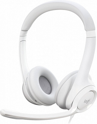 Гарнітура Logitech H390 USB white (981-001286)