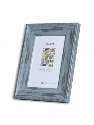 Рамка для фото Velista Прованс 32V-XY053-2Pv 1 фото 10x15 см блакитний