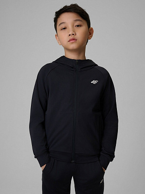 Джемпер 4F SWEATSHIRT FNK M690 4FJWSS26TFSWM690-20S р.128 чорний