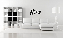 Панно декоративное STEEL CHARACTER Home 28x54 см черный 