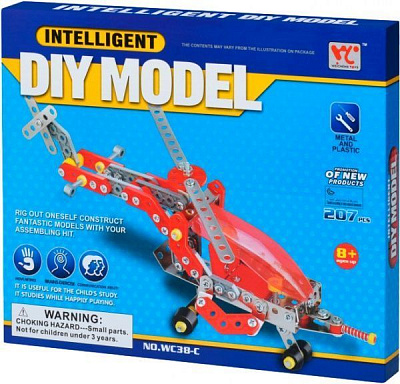 Конструктор Same Toy Inteligent DIY Model Вертолет 207 элементов WC38CUt