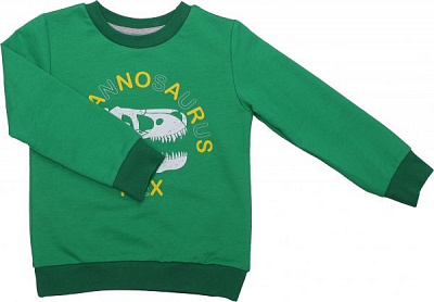 Джемпер дитячий Роза 190136 р.98 зелений