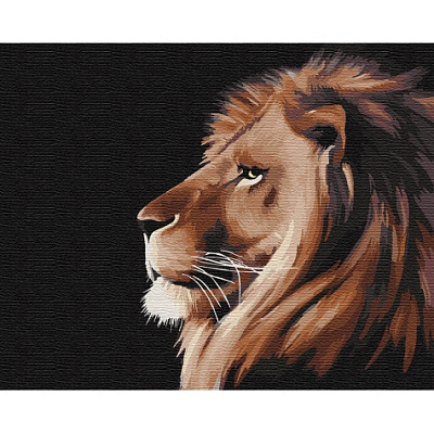 Картина по номерам Королевский взгляд 40х50 см Идейка 