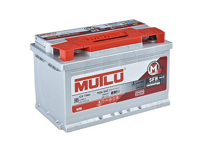Автомобільний акумулятор Mutlu 12V75Ah 720 EN R (LB3) SERIA 3, 276х175х190мм