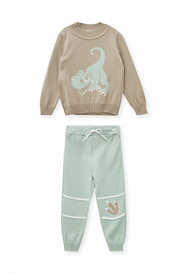 Костюм детский ART KNIT DINO р.116 разноцветный 