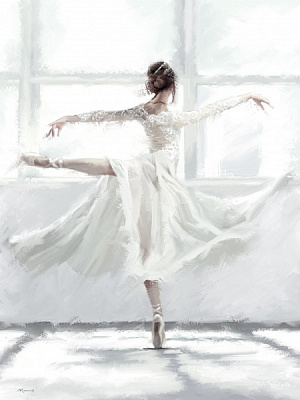 Репродукція Балерина Маклейн 60x80 см Арт Фемелі