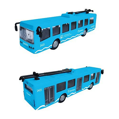 Автомодель Технопарк 1:43 Троллейбус Днепр SB-16-65WB(DNEPR)
