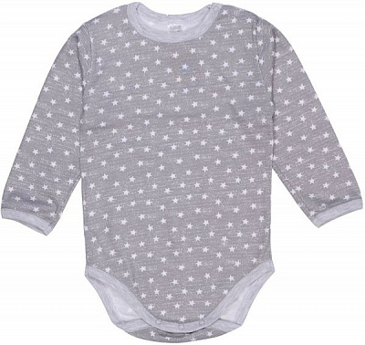 Боди детское Татошка для девочки р.86 серый 14604бзв 