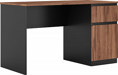 Світ Меблів Фріда 1Т 750х1280х600 мм чорний/дуб ліворно