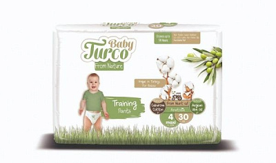 Подгузники-трусики Baby Turco Maxi 8-18 кг 30 шт.