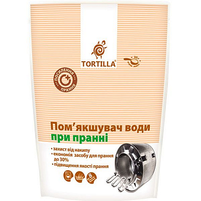 Средство для машинной стирки TORTILLA lля смягчения воды Эко 0,4 кг 
