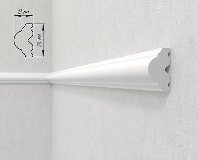 Молдинг 120-115 2000x13x24мм