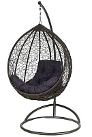 Кресло-кокон Rattwood Smart антрацит 3399