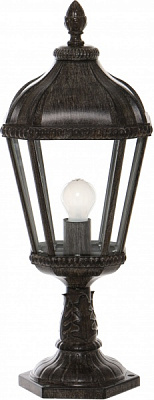 Фонарный столб WunderLicht E27 100 Вт IP44 старая бронза 1871-51 