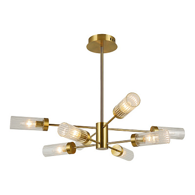 Люстра Miorro Diadema 8x40 Вт E14 медь 51-311-194