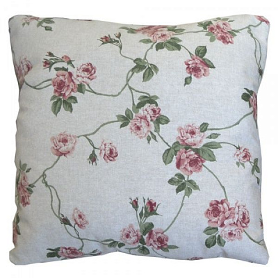 Подушка декоративная Глория Цветы 45x45 см Прованс 