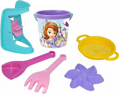 Набор для песочницы Тигрес Disney София с мельницей 6 элементов