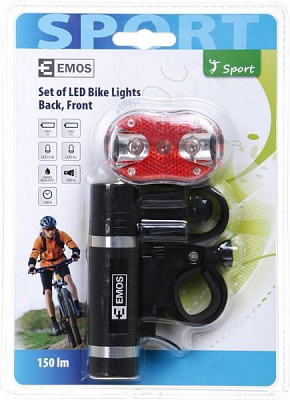 Ліхтар велосипедний P3920-1 чорний