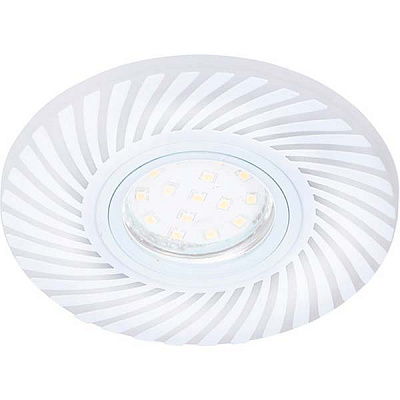 Светильник точечный LightMaster CL 7096 MR16 с led-подсветкой RGB 3 Вт G5.3 4000 К белый 