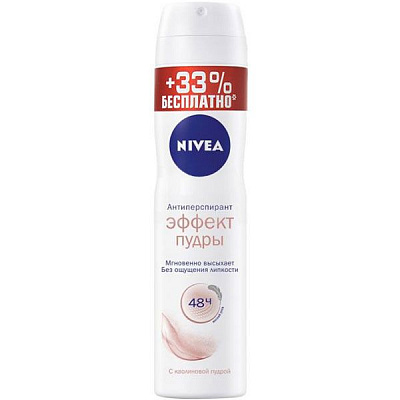 Спрей для тела Nivea Эффект пудры +33% 150 мл