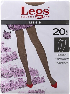 Колготки жіночі Legs 110 MISS 20 den naturale р. 1 / 2 тілесний