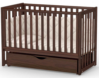 Кроватка детская Veres ЛД13 орех 13.1.1.20.03