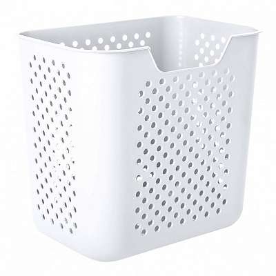 Корзина для белья Алеана Simple 10 л белый