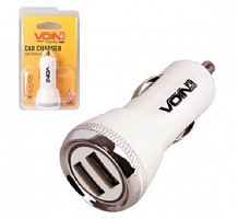 Разветвитель прикуривателя Voin 2USB (12 / 24V - 5V 2,4A) C-2402W