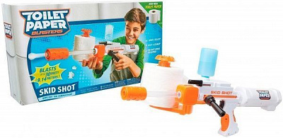 Бластер Jakks Pacific Skid Shot з туалетного паперу у коробці 25,5 x 46 x 10,2 см. 61734