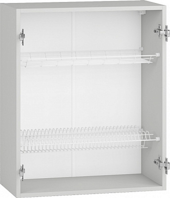 Шафа верхня Грейд під сушарку (стандарт) 600x720x300 мм сірий