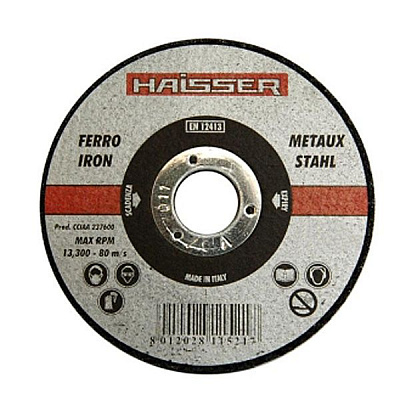Круг отрезной Haisser F.C. A30R 180х2.5х22.2 мм металл