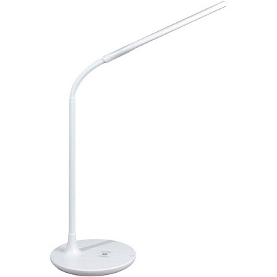 Настольная лампа офисная Светкомплект LED TB 011 X-Charge 6 Вт белая