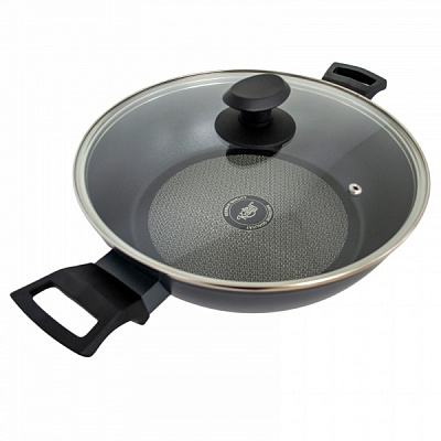 Сотейник с двумя ручками и крышкой Hamburg 28 см 25-45-092 Krauff