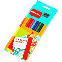Карандаши цветные 201250002, 12 шт. Nataraj