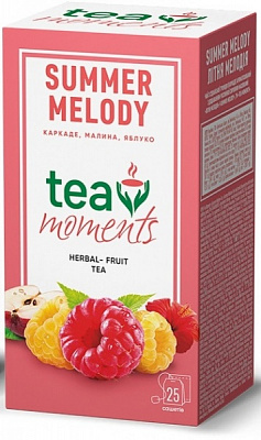 Чай ягідний Tea Moments Summer Melody 25 шт. 40 г