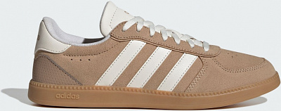 Кроссовки женские Adidas BREAKNET SLEEK WARSAN/CWHITE/GUM3 IH1370 р.40 2/3 бежевые