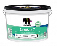Краска латексная водоэмульсионная Caparol CapaSilk 7 E.L.F. В1 шелковистый мат белый 10л 