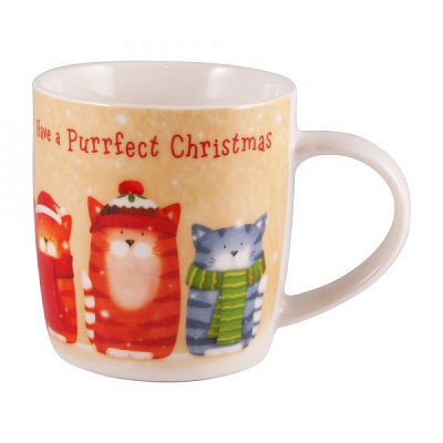 Чашка Purrfect Christmas 390 мл M0520-NY13 Milika