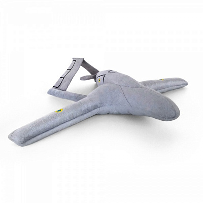 Мягкая игрушка WP Merchandise БПЛА 10,5 см серый FWPPLUSHUAV22GR00