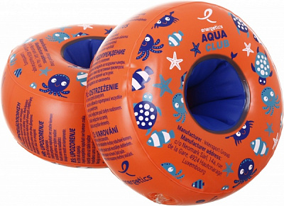 Нарукавники Energetics KIDS SWIM WING LOOPS 414672-219 оранжевый р. OS 