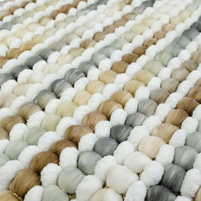 Коврик для ванной Home Line Strokes 55х65 см кремовый