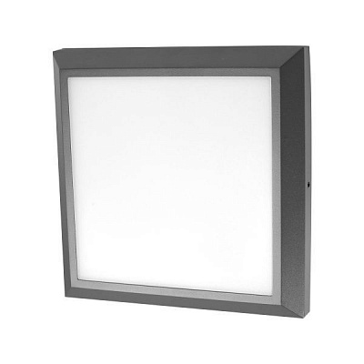 Светильник уличный потолочный Lutec LED 20 Вт IP54 серый HELENA 5102101118 