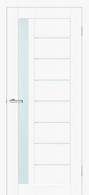 Дверное полотно ОМиС Cortex deco 09 ПО 700 мм белый матовый 